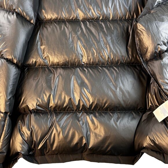 Lands' End Down Puffer Vest Men's XXL 50-52 Black 80/20 Goose Down Feather Warm - Picture 4 of 11